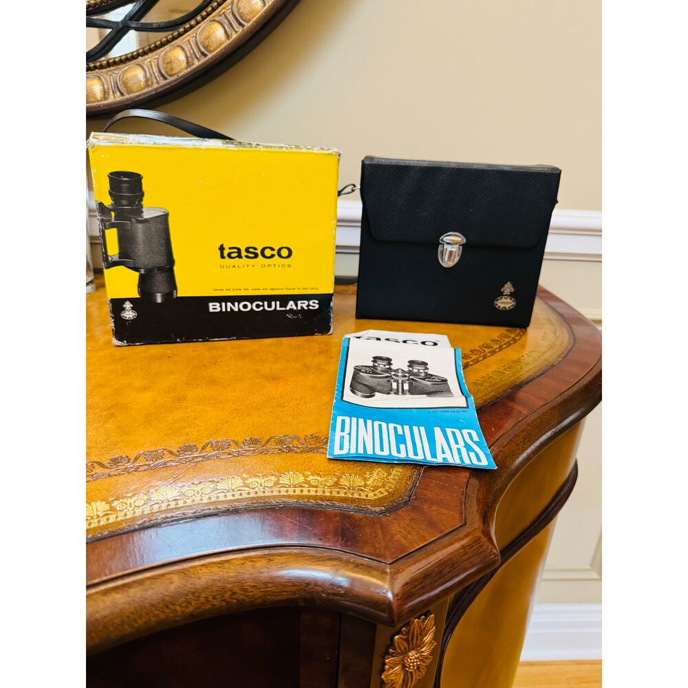 Tasco Binoculars Fully Coated 7x35mm 304 Sea Pilot 304 Case Box Instructions
